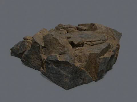 Old stairs 3D Model