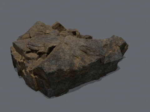 Old stairs 3D Model