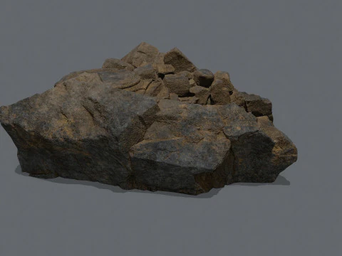 Old stairs 3D Model