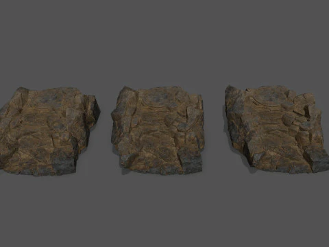 Old stairs 3D Model