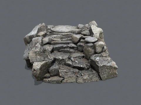 Old temple 3D Model