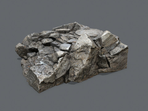 Old temple 3D 模型