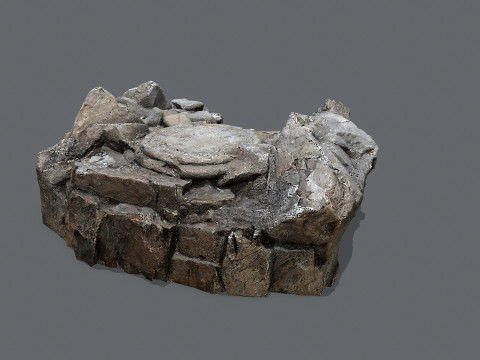 Old temple 3D 模型