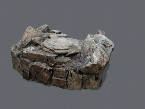 Old temple 3D Model