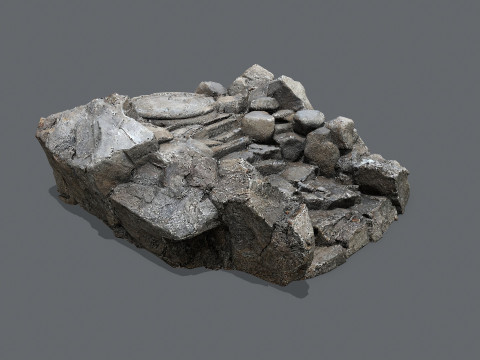 Old temple 3D 模型