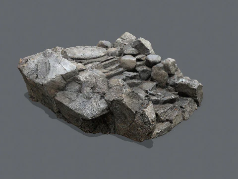Old temple 3D Model