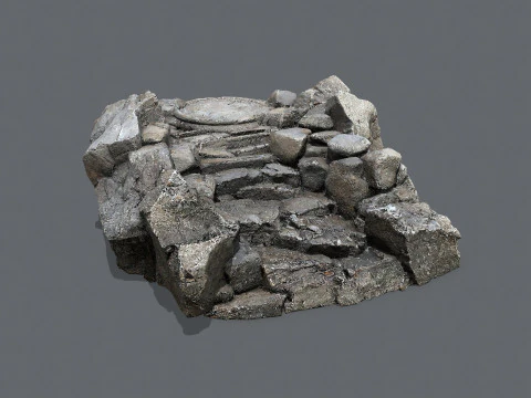 Old temple 3D Model