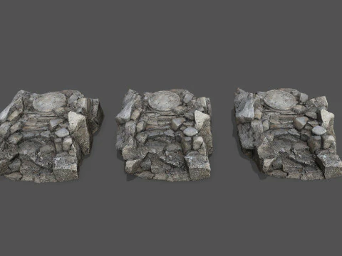Old temple 3D Model