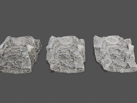 Old temple 3D 模型