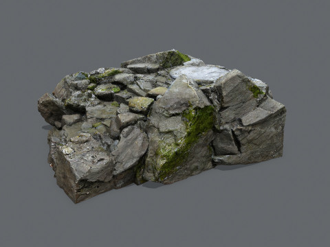 Old temple 3D 模型