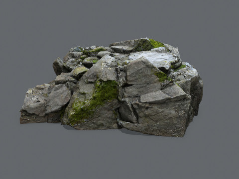 Old temple 3D 模型