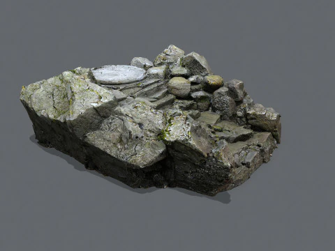 Old temple 3D Model