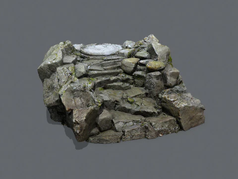 Old temple 3D Model