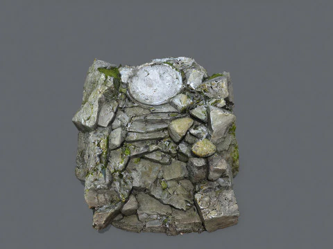 Old temple 3D Model