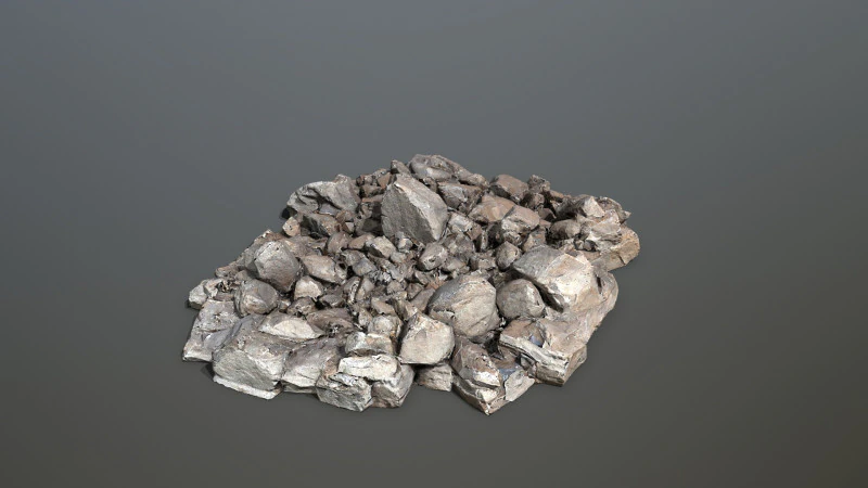 Rocks 3D Model .c4d .max .obj .3ds .fbx .stl .blend
