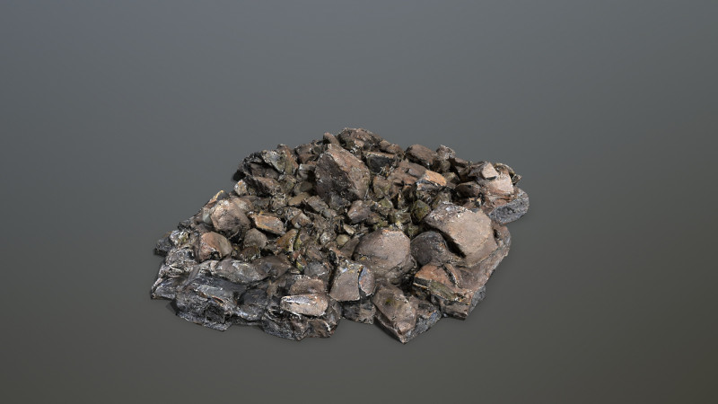 Rocks Model 3D .c4d .max .obj .3ds .fbx .stl .blend