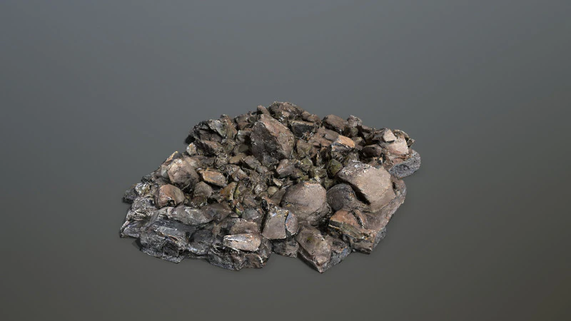 Rocks 3D Model .c4d .max .obj .3ds .fbx .stl .blend 