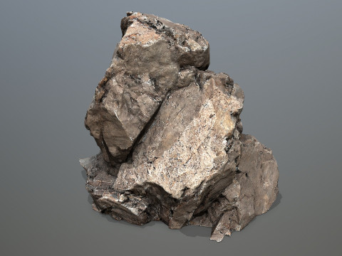 Cliff rocks 3D Model