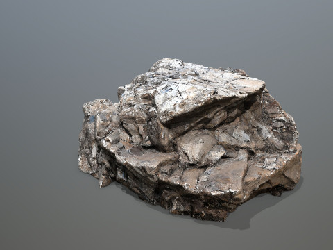 Cliff rocks 3D Model