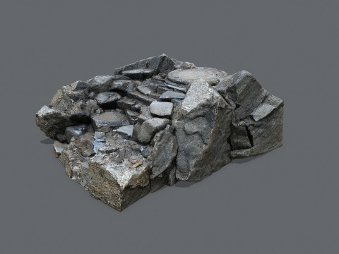 Old stairs Modelo 3D