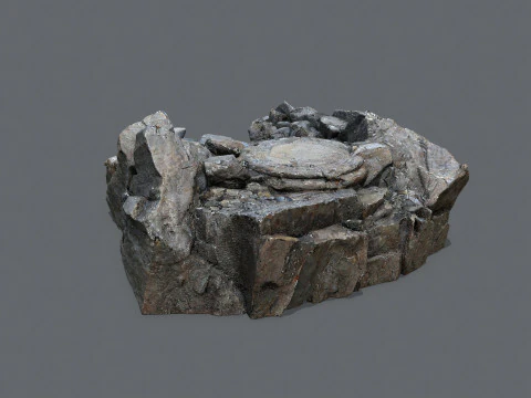 Old stairs 3D Model