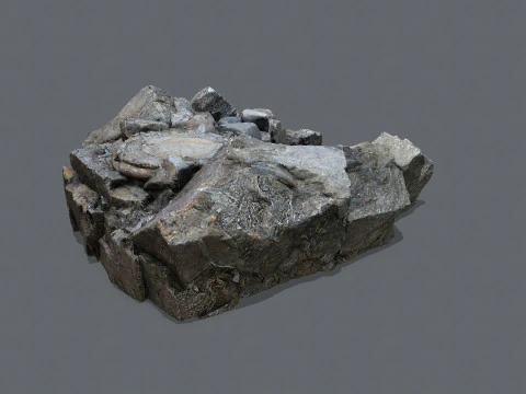 Old stairs 3D Model