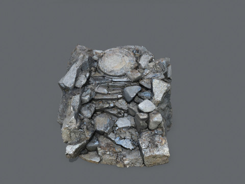 Old stairs Modelo 3D