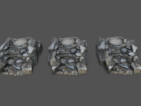 Old stairs Modelo 3D