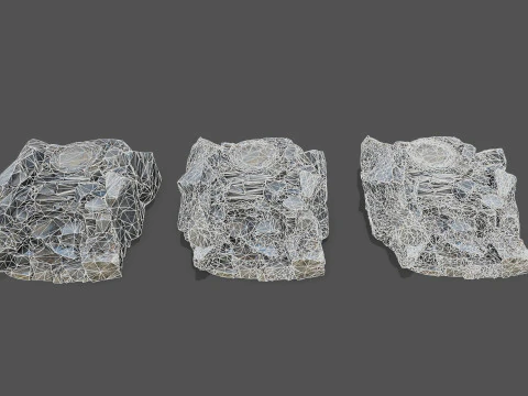 Old stairs 3D Model