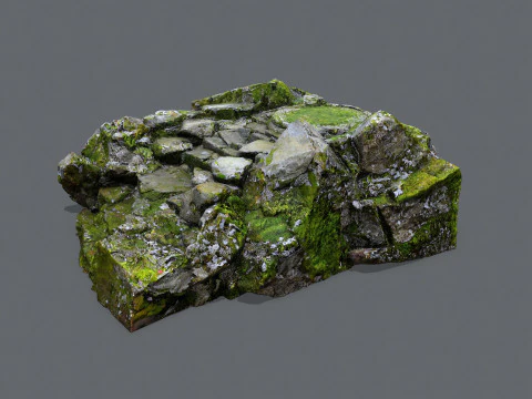 Old stairs 3D Model