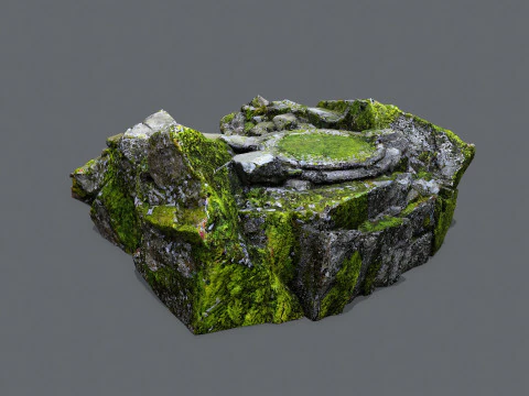 Old stairs 3D Model