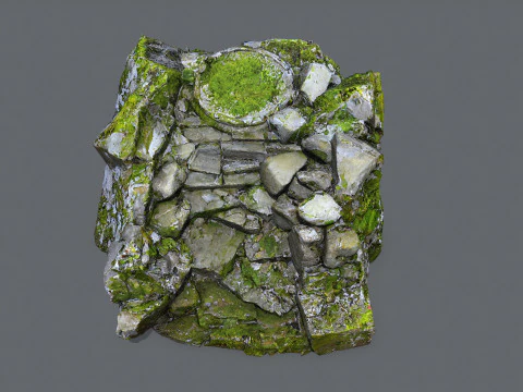 Old stairs 3D Model