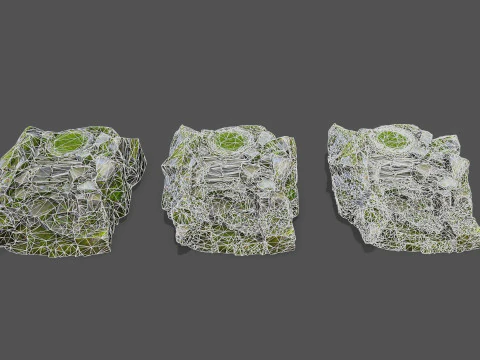 Old stairs 3D Model