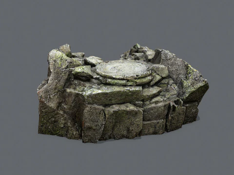 Templo antigo Modelo 3D