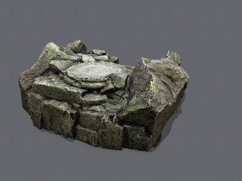 Templo antigo Modelo 3D