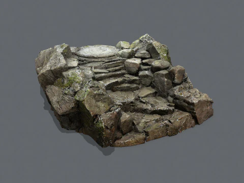 Templo antigo Modelo 3D