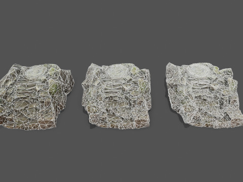 Old temple 3Dモデル