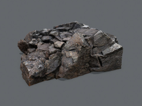Old temple 3Dモデル