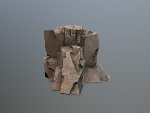 Desert rocks 3Dモデル