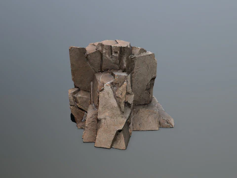 Desert rocks 3D Model