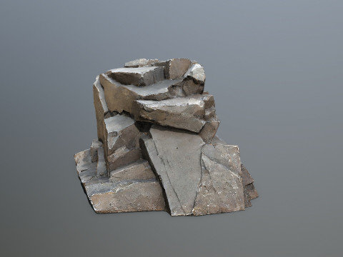 Desert rocks 3D-Modell
