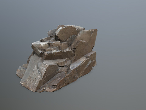 Desert rocks 3D-Modell