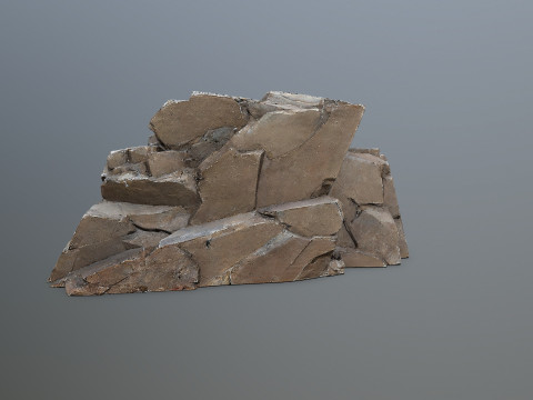 Desert rocks 3D-Modell