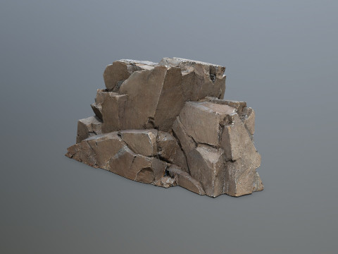 Desert rocks 3D-Modell