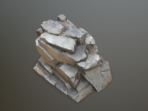 Desert rocks 3D-Modell