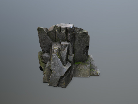 Forest rocks 3D 모델