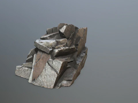 Desert rocks 3D Model