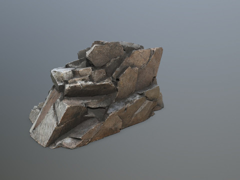 Desert rocks 3D Model