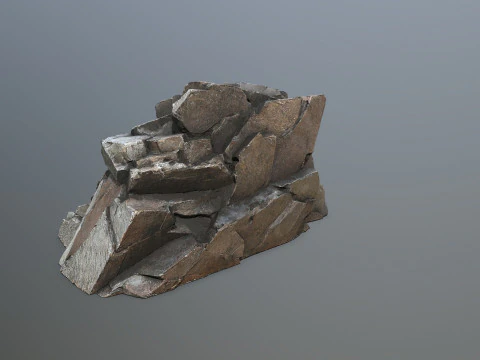 Desert rocks 3D Model