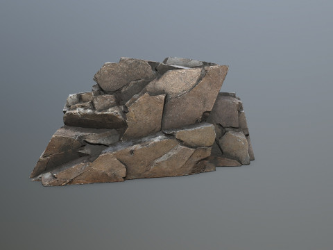Desert rocks 3D Model